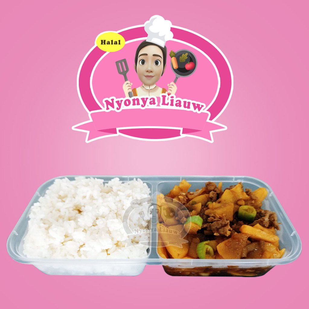 

Nasi Sapi Cincang Kentang Kecap (Bukan PreOrder, Tidak Ada Minimal Pembelian, Gambar Fisik Sebenarnya & Lsg Masak Setelah Ada Order)