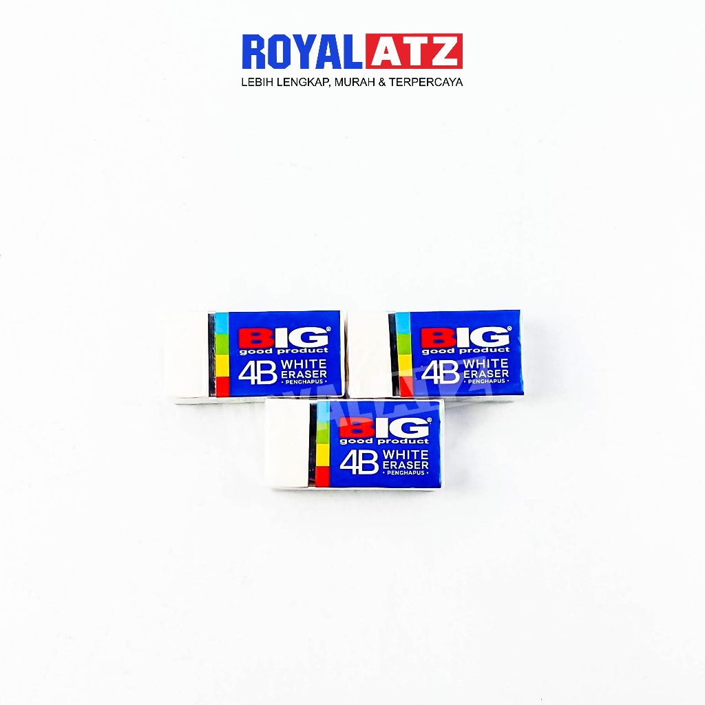 

Penghapus / Eraser Tipe B-24 9241 Warna Putih Big/Pcs