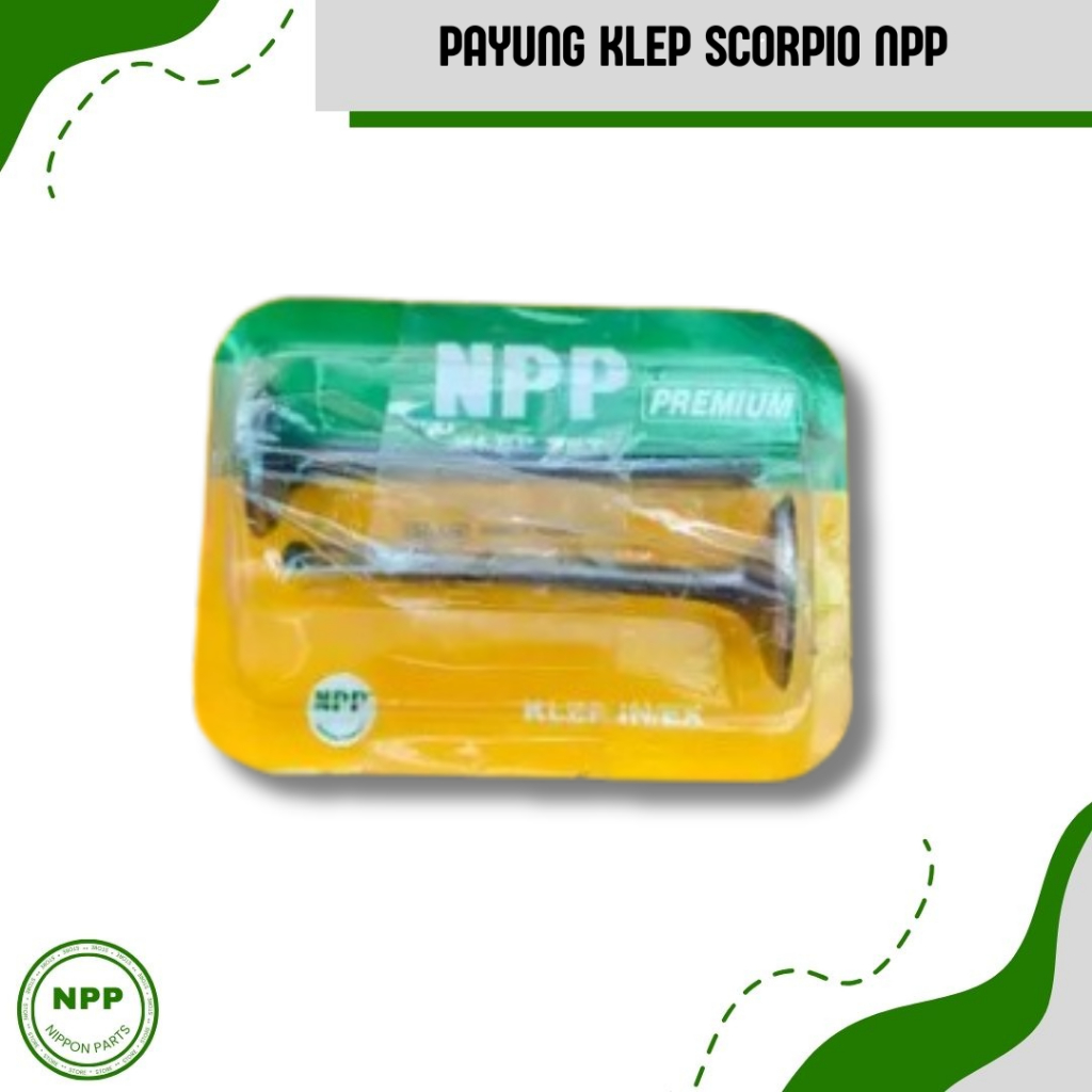 NPP Payung Klep Scorpio || Klep Payung Klep In Ex Yamaha Scorpio