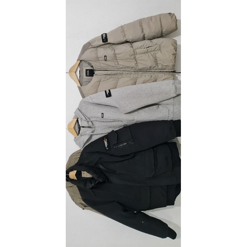 BORONGAN NATGEO JAKET HOODIE NATIONAL GEOGRAPHIC PATCH LEPAS