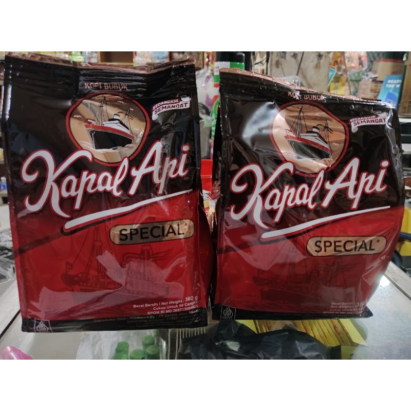 

Kapal api kopi bubuk spesial 380g