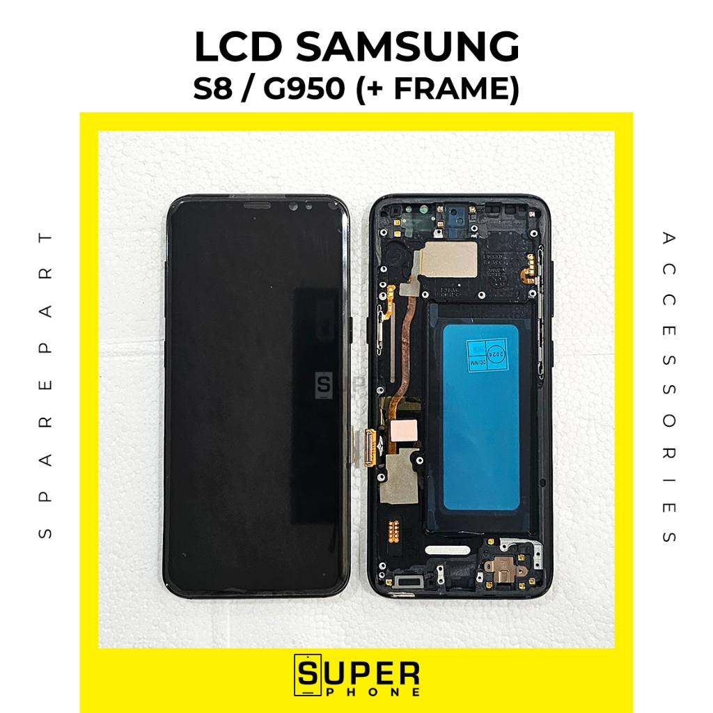 LCD Touchscreen SAMSUNG S8 / G950 (+ FRAME) Fullset incell