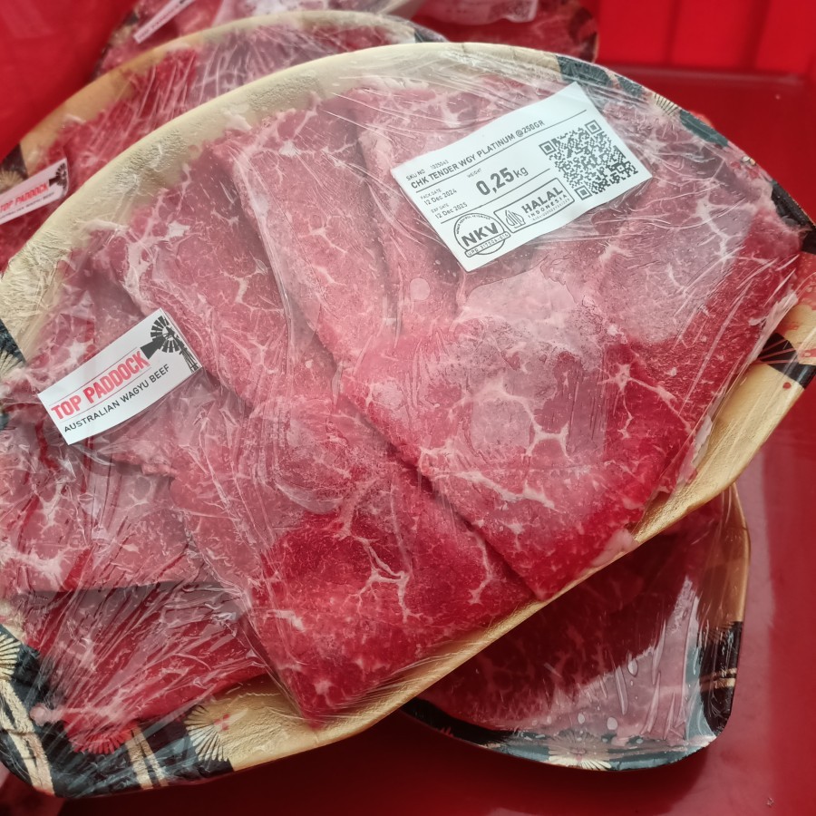 

Chuck Tender Wagyu Platinum | Shabu Slice