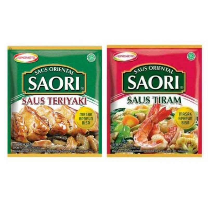 

STORE354 | Saori Sachet 22ml Saos Tiram Saos Teriyaki @5 Sachet