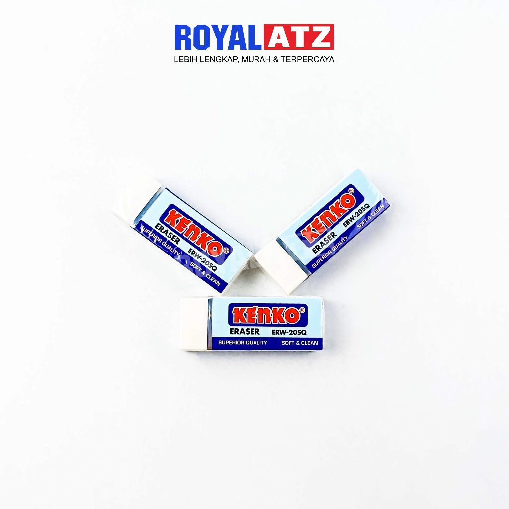 

Penghapus / Eraser Tipe ERW-20SQ Warna Putih Kenko