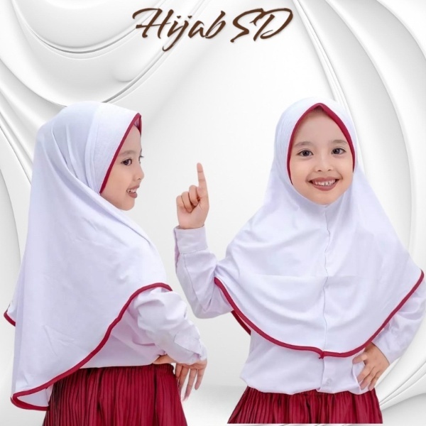 Hijab Bergo Anak Sekolah SD Kerudung Anak SD