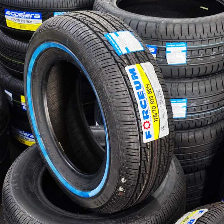 Ban list putih white line baru ukuran 175 70 R13  forceum trideka harga termurah