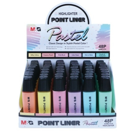

M&G HIGHLIGHTER ( POINT LINER PASTEL ) AHM21578