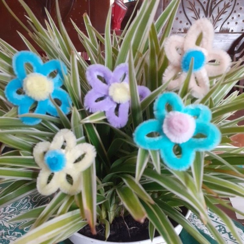 

BAHAN BOUQUET BUNGA KAWAT BULU || 20 pcs ||