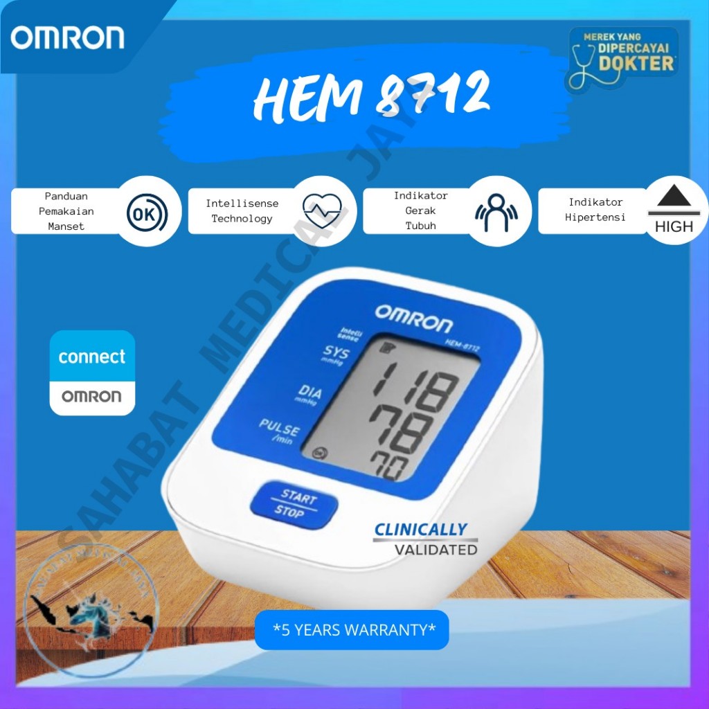 Tensimeter/ Tensimeter Digital/ OMRON/ OMRON HEM-8712/ HEM 8712