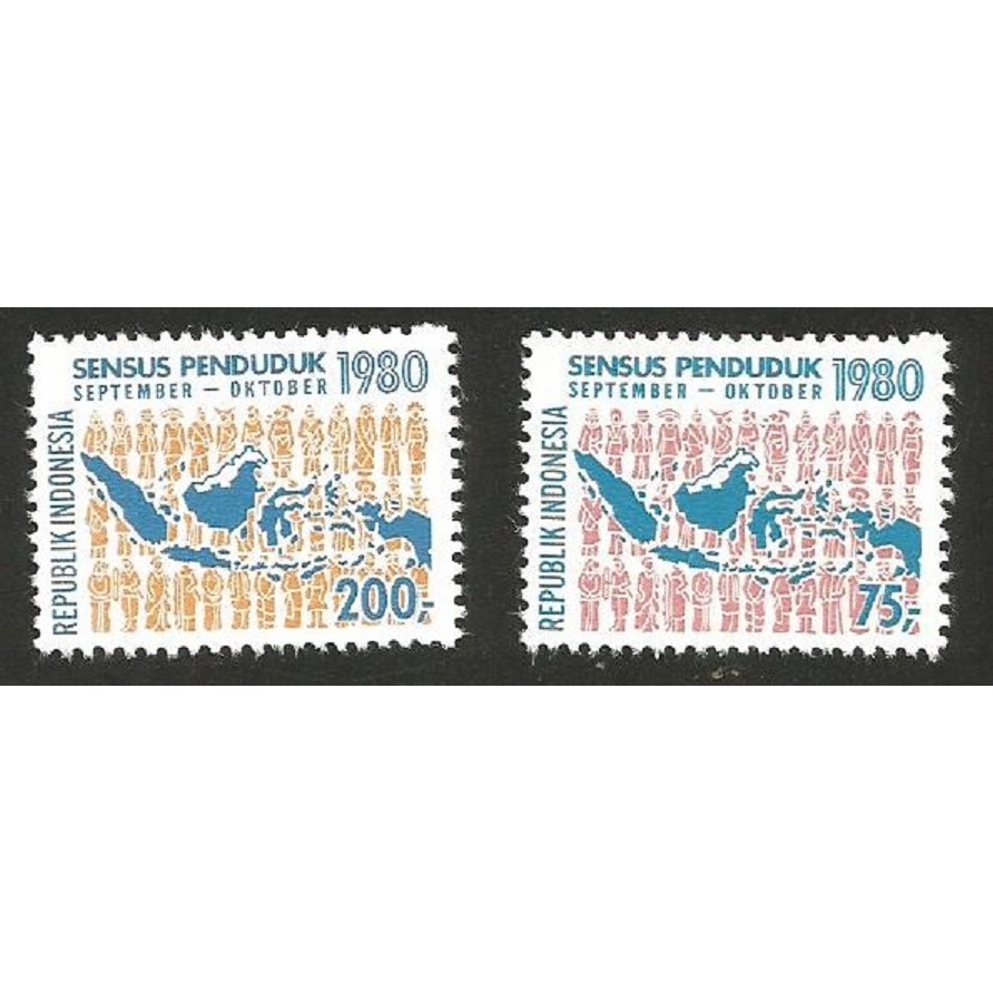 

A 11263 SET LENGKAP PRANGKO TEMA SENSUS PENDUDUK 1980 KONDISI MNH MINT NEVER HINGED