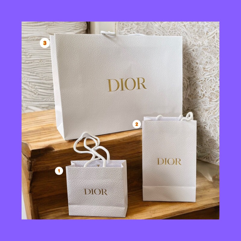 Dior Paper Bag Original