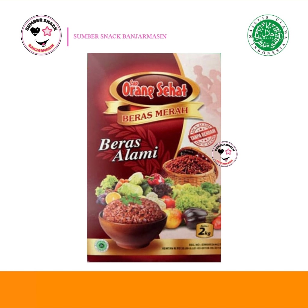 

Cap Orang Sehat Beras Merah (2 Ukuran)