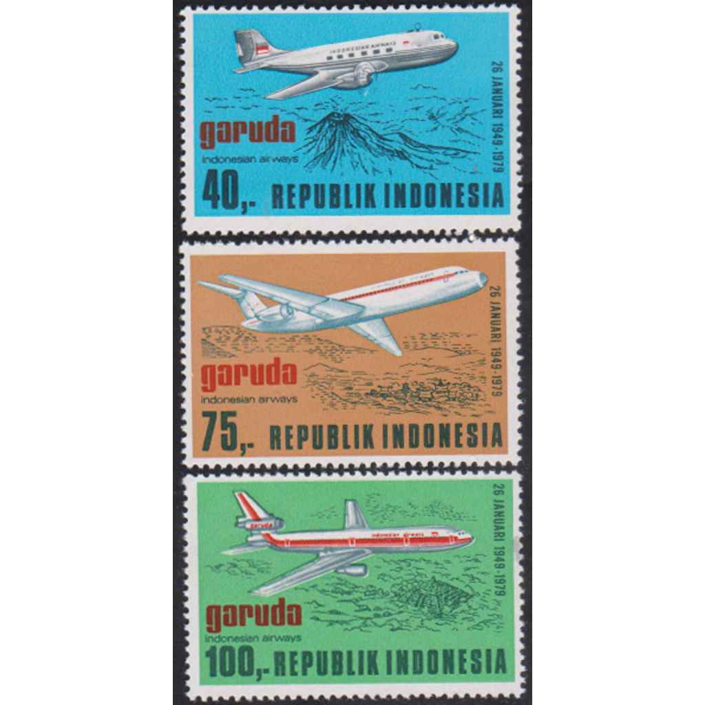 

A 11221 SET LENGKAP PRANGKO INDONESIA TEMA 30 TAHUN GARUDA INDONESIA DENGAN KONDISI MNH MINT NEVER HINGED