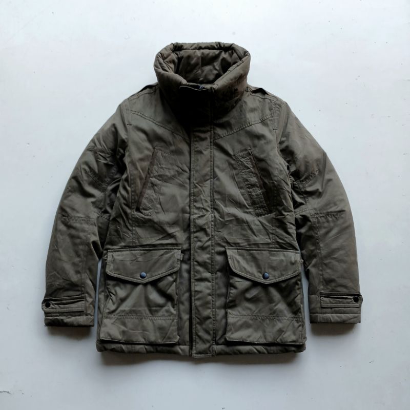 jaket parka pria basic house
