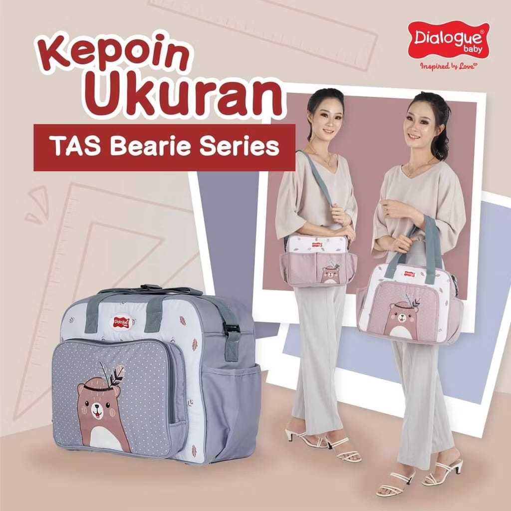 Baby Tas Kecil Medium Besar Ransel  Bearie Series - Dialogue Baby Tas Bayi