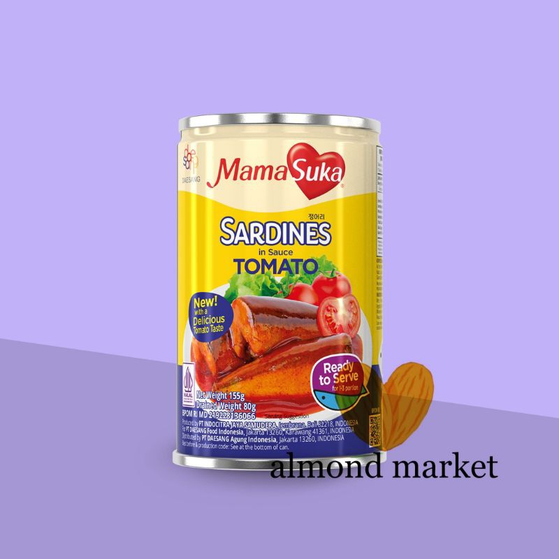 

Mamasuka Sarden Sauce Tomat 155gr