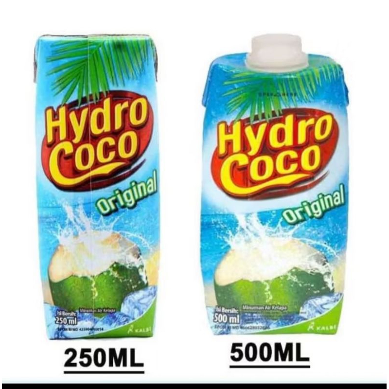 

HYDROCOCO coconut water 500ml | 250 ml |