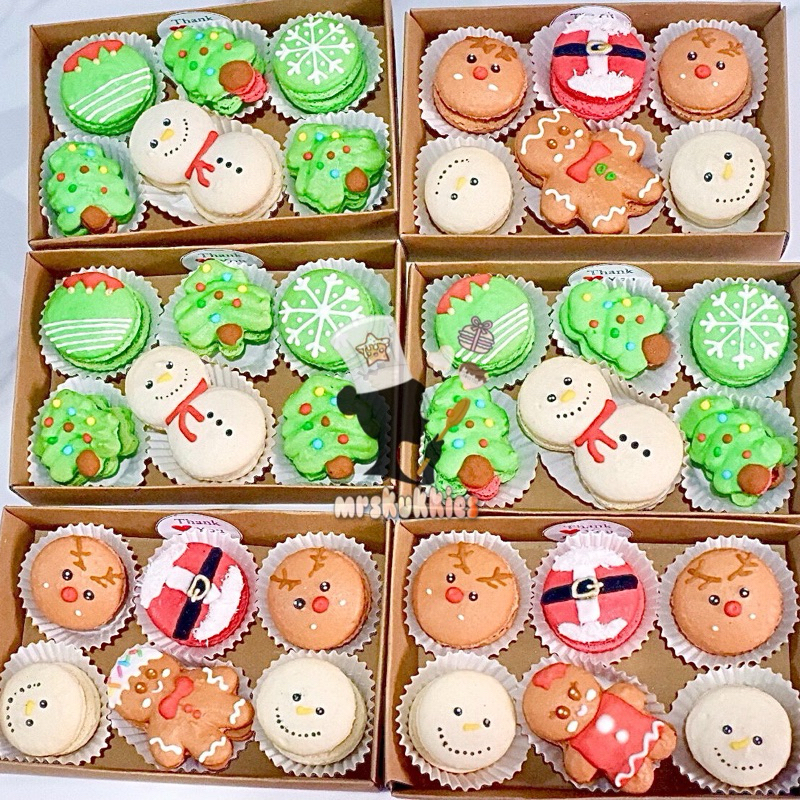 

Box Macaron isi 6 pcs