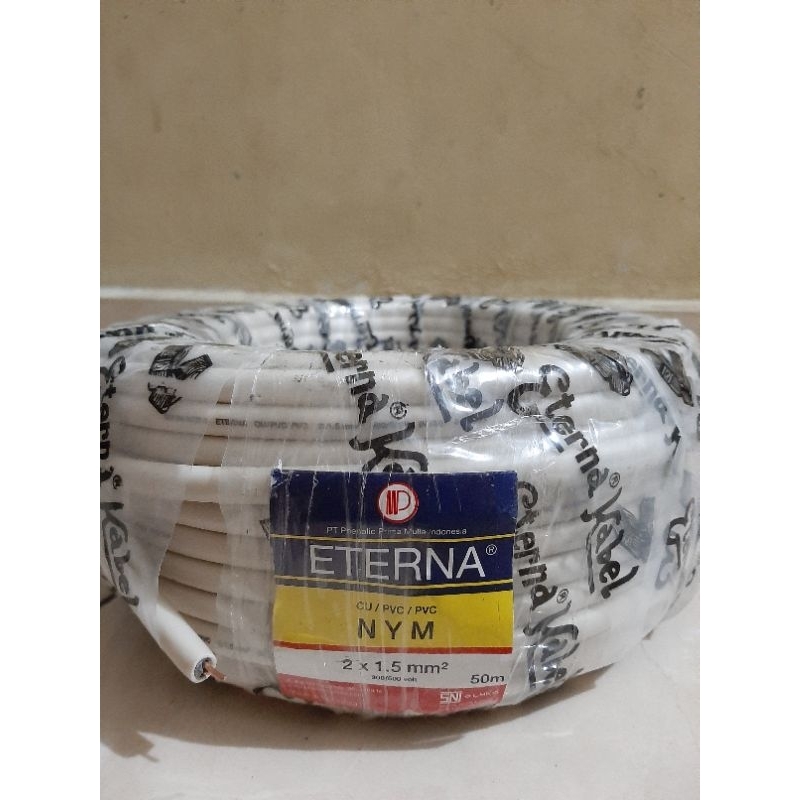 kabel eterna 2x1.5 NYM meteran