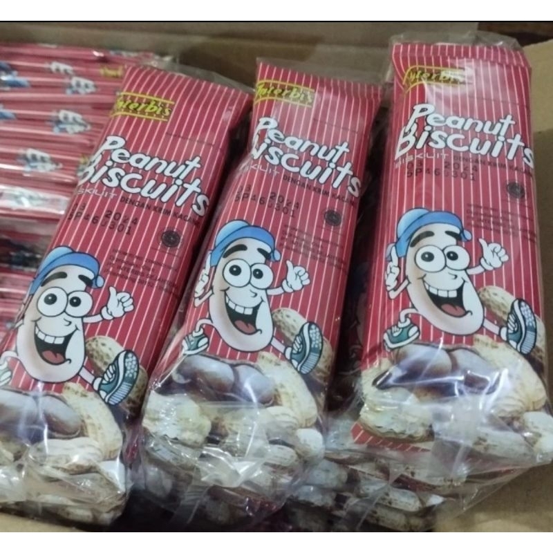 

Biskuit Interbis Cracker Peanut kemasan 1Renceng isi 10pcs