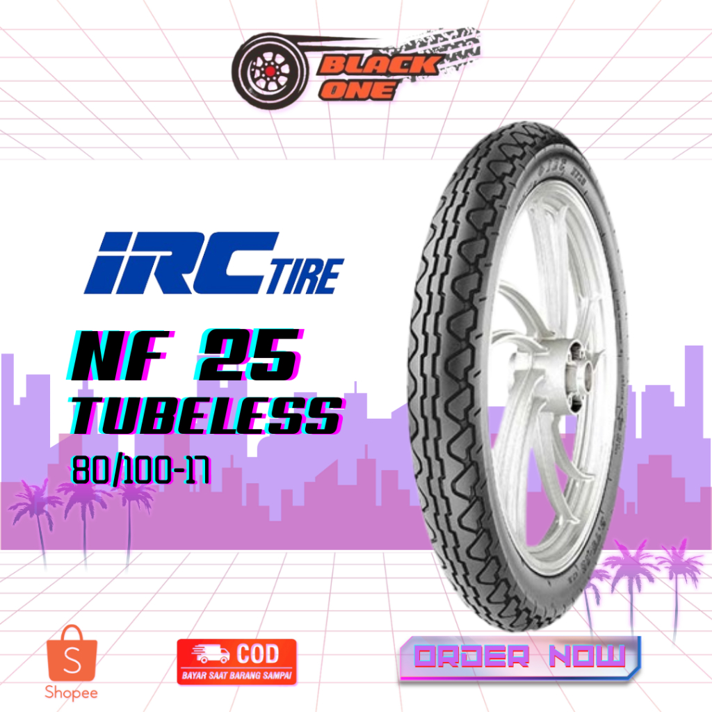 IRC NF25 TUBE TYPE | BAN MOTOR IRC NF 25 NON TUBELLES