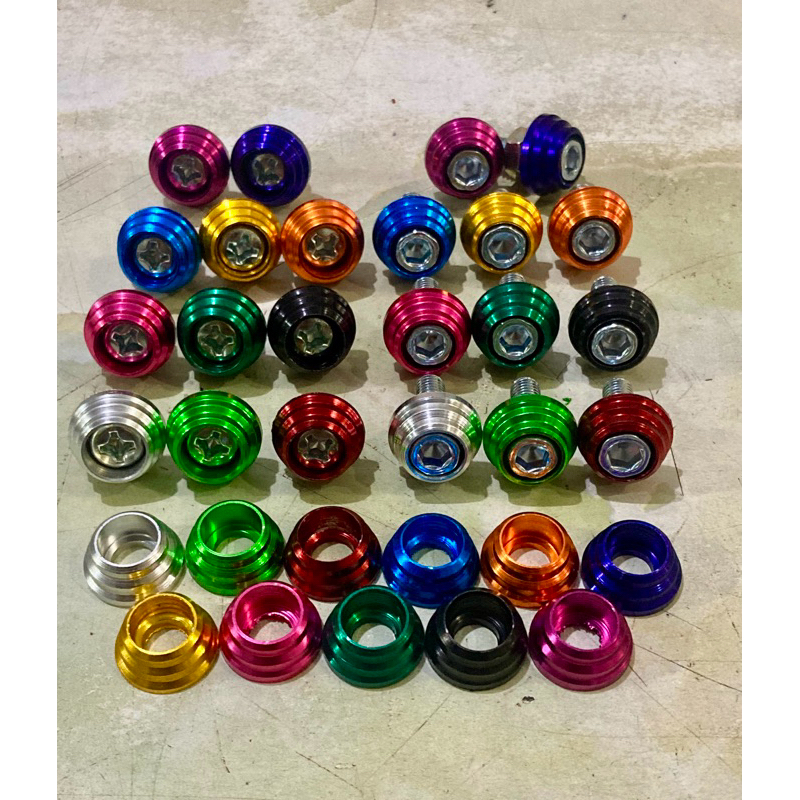 ring cincin baut variasi arsesoris prisma 3 baut 10 motor mobil termurah 270