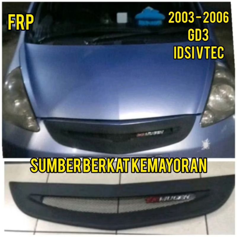Grill Honda jazz mugen 2003 2004 2005 2006 gd3 idsi vtec Gril