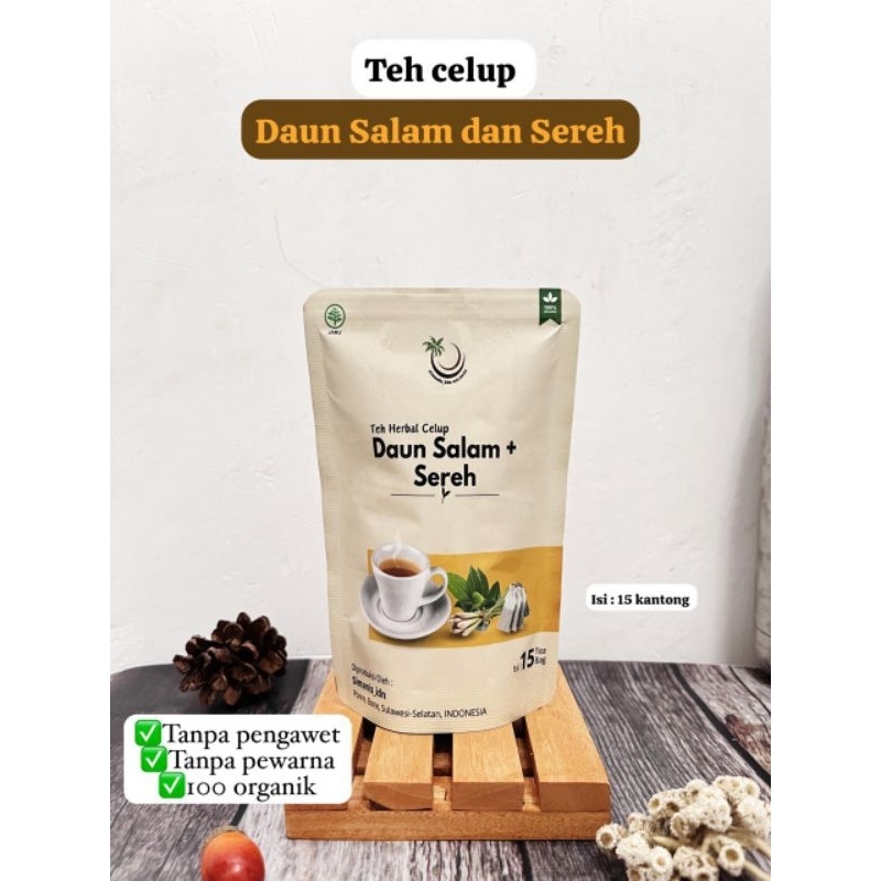 

TEH HERBAL DAUN SALAM & SEREH UNTUK KOLESTEROL, TEKANAN, REMATIK DLL