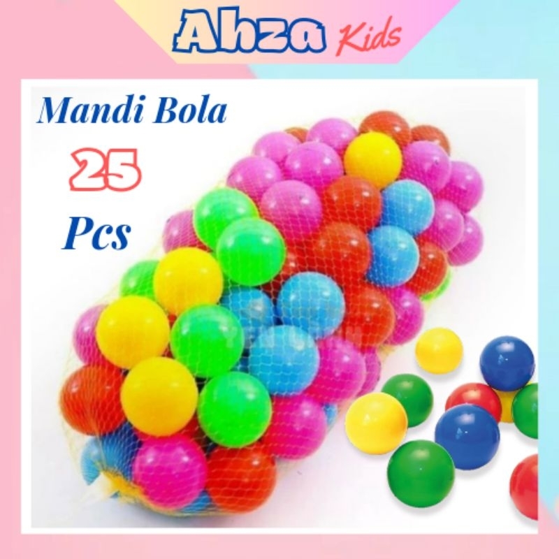 25 Pcs Mandi Bola Kecil/Mandi Bola Warna Warni kecil