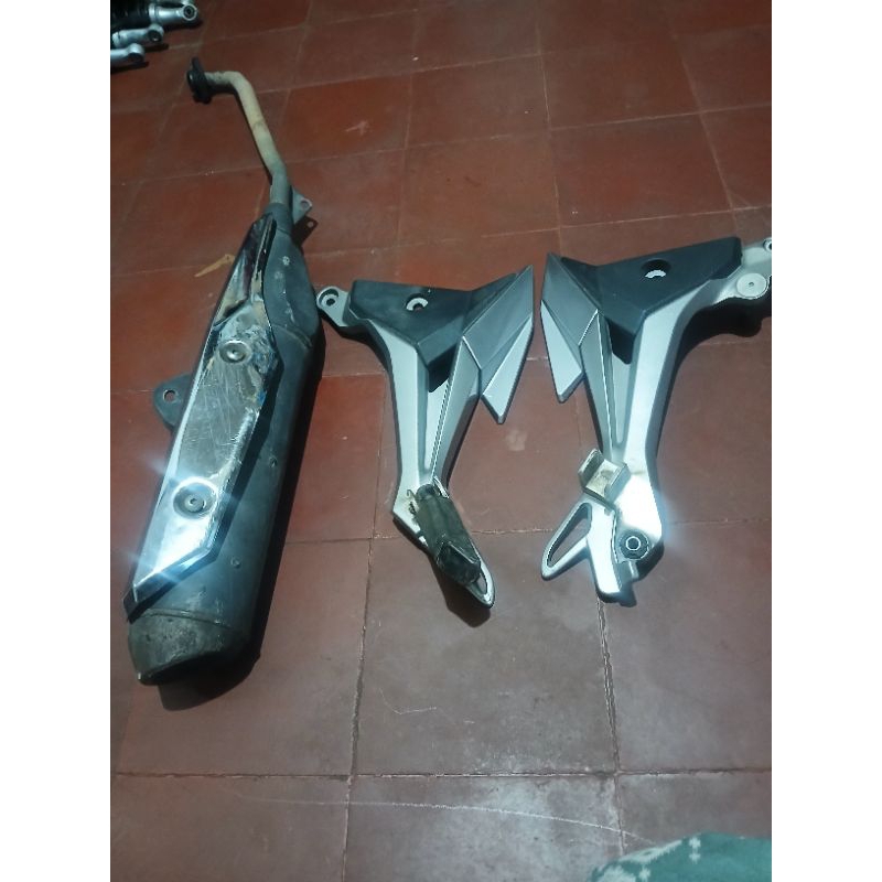 postep knalpot supra125 FI