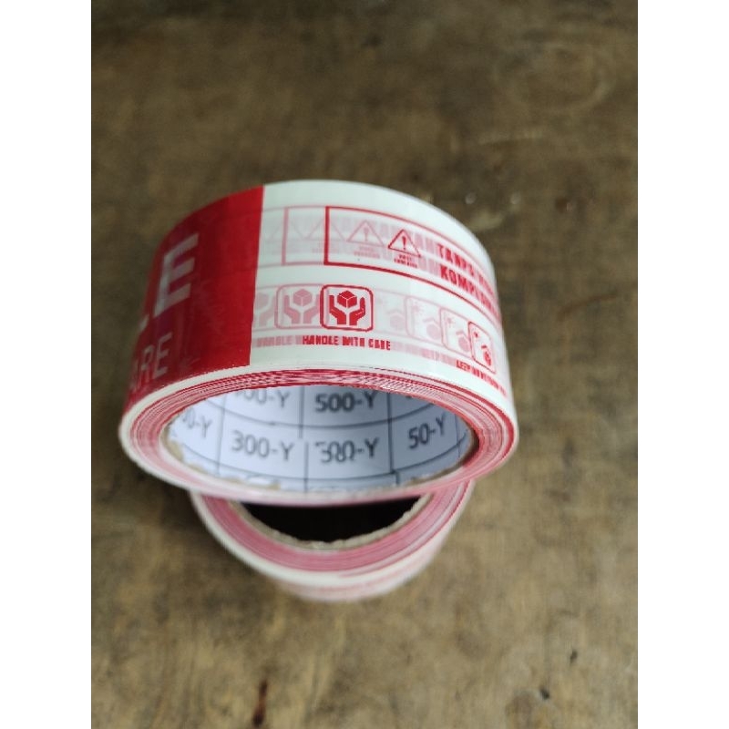 

Lakban Fragile Unboxing MURAH 48mm x 90 YARD