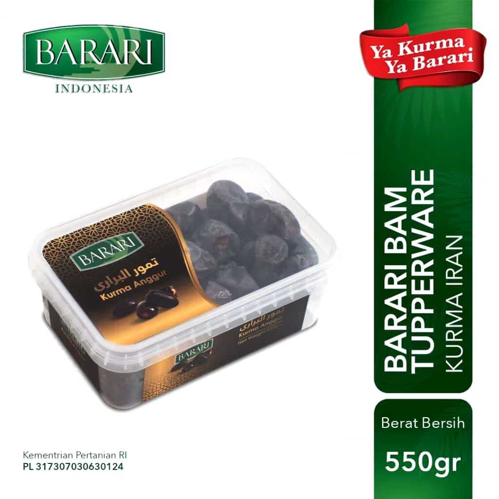 

Kurma Barari Premium 600gram Kurma Anggur