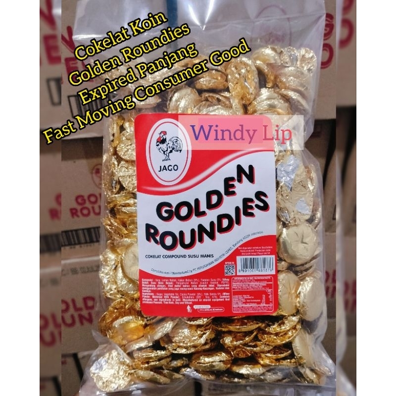 

Cokelat Koin Golden Roundies Kiloan 1 Kg Cokelat Jago