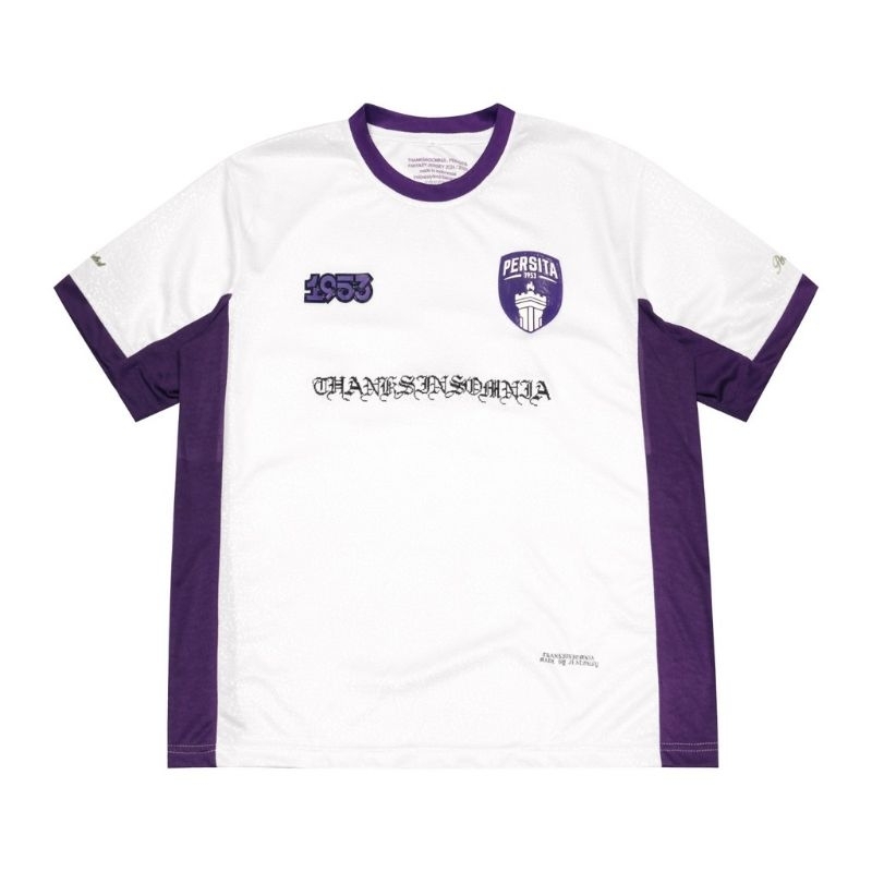 Jersey Thanksinsomnia X Persita- Jersey persita x Thanksinsomnia- jersey white purple