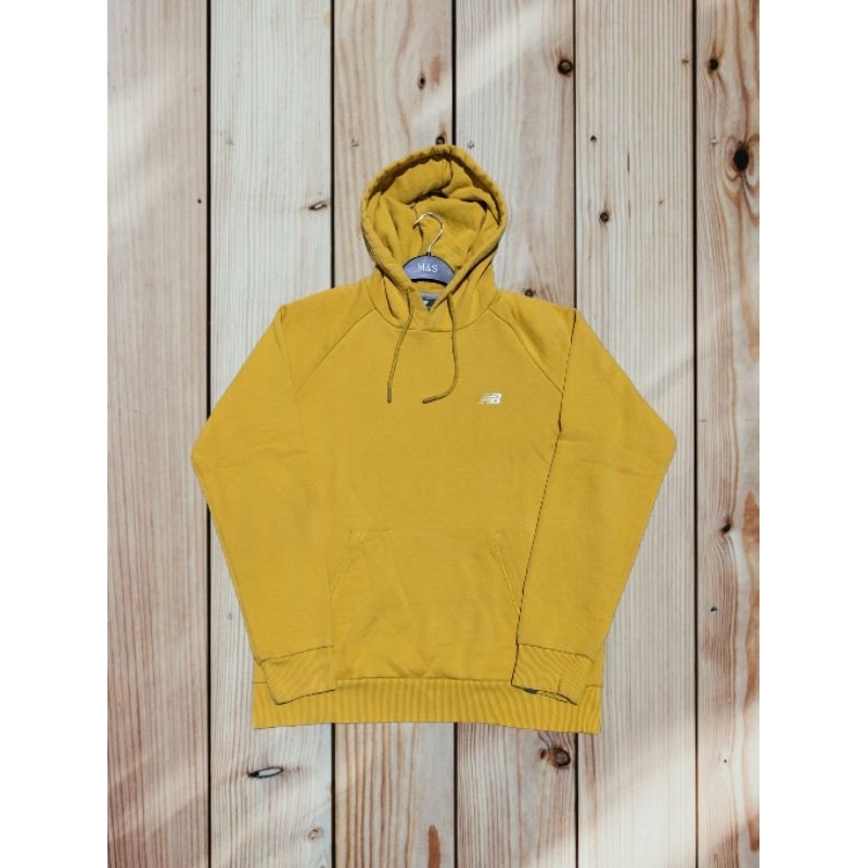 Hoodie NB New Balance Kuning Preloved second