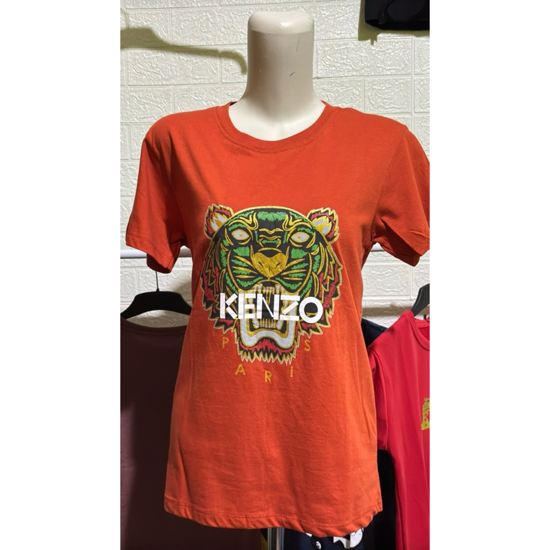 Kenzo Kaos Merah Kuning