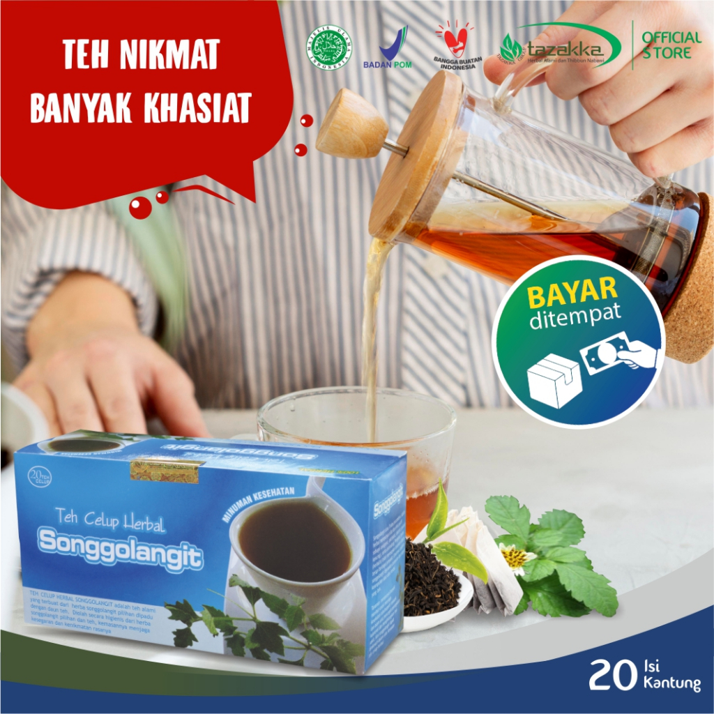 

Teh Celup Songgolangit Herbal Original Tazakka