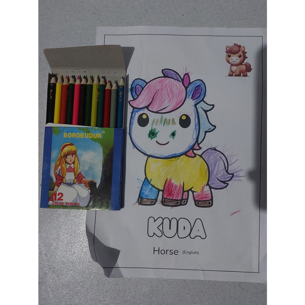 

Promo pencil warna anak anak + BONUS gambar mewarnai