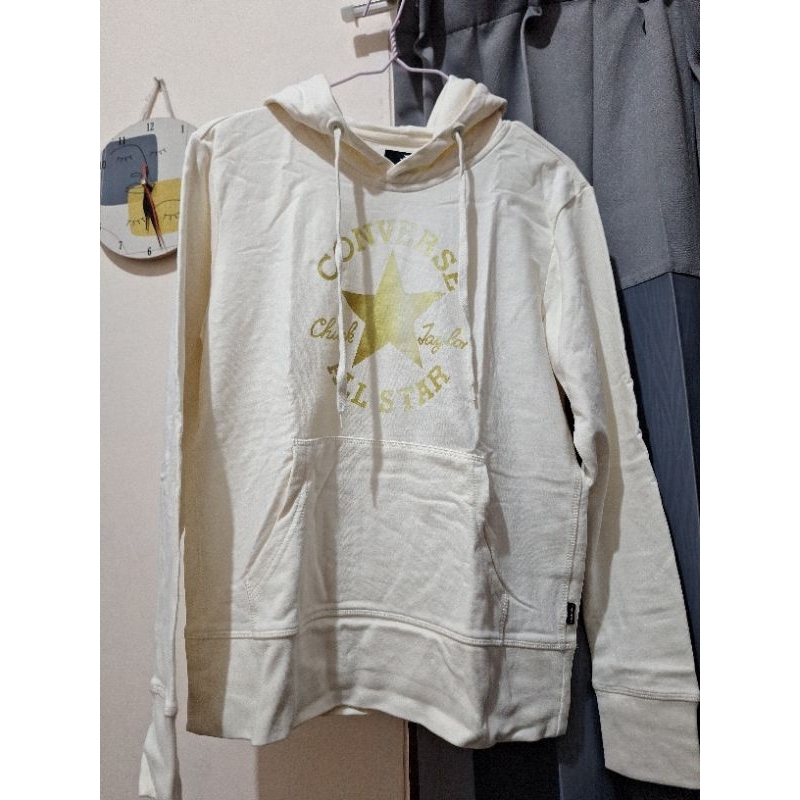 [ORI] CONVERSE HOODIE CREAM