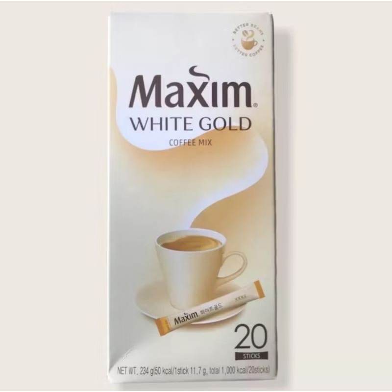

Maxim coffe White gold 240g (isi 20 pcs)