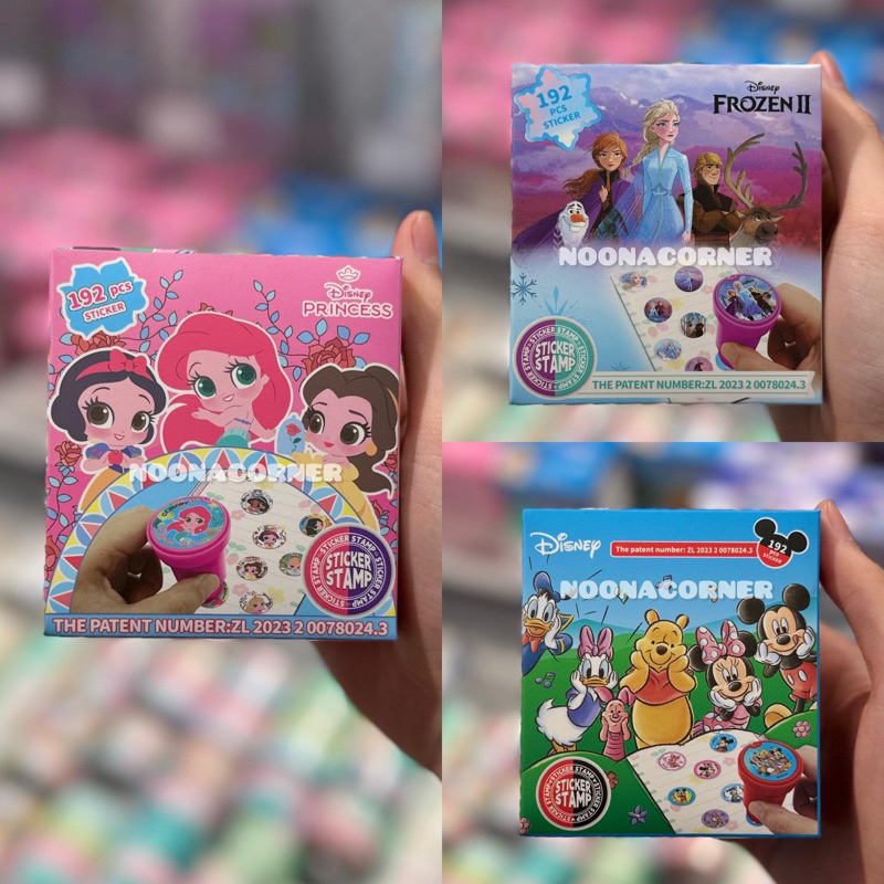 

Ohsome x Disney‼️ Sticker Stamp (192pcs) Disney Collections (Princess / Frozen / Mickey & Friends)