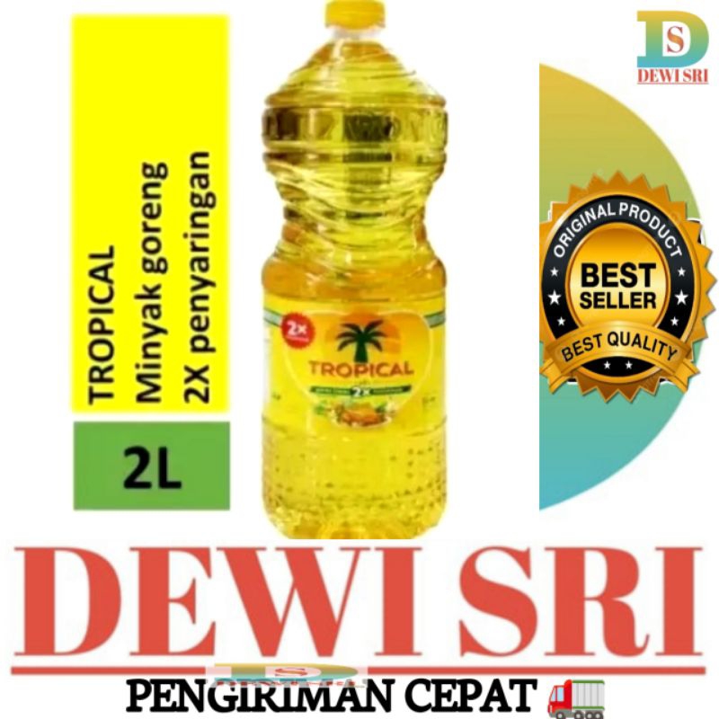 

Minyak Goreng TROPICAL Botol 2L.