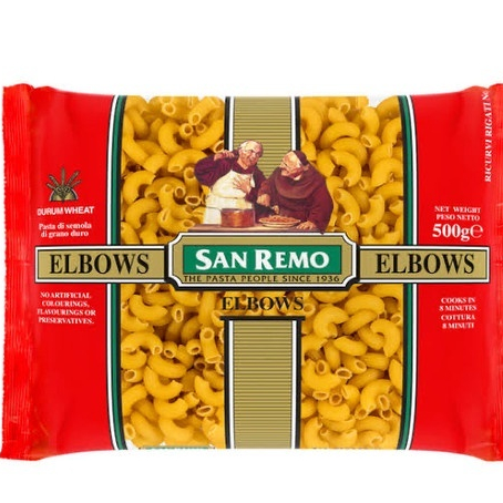 

500gr Makaroni Elbow Pasta Exp. Juli 2025
