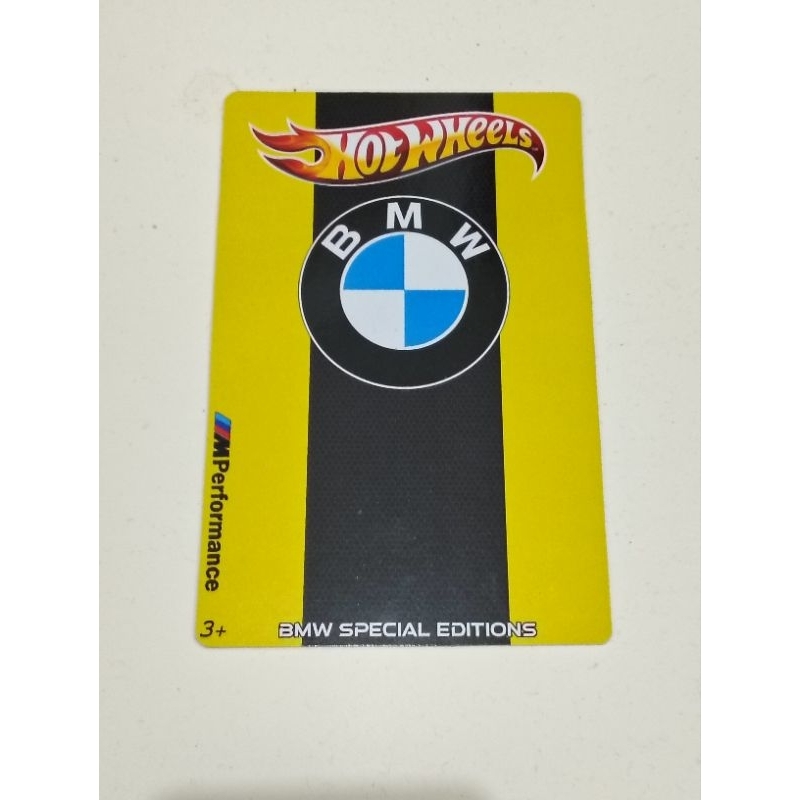 Custom Card Hotwheels BMW