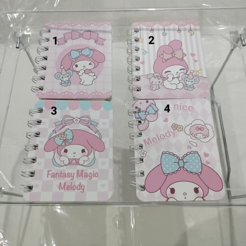 

Nandez_brothers notebook buku memo kecil karakter