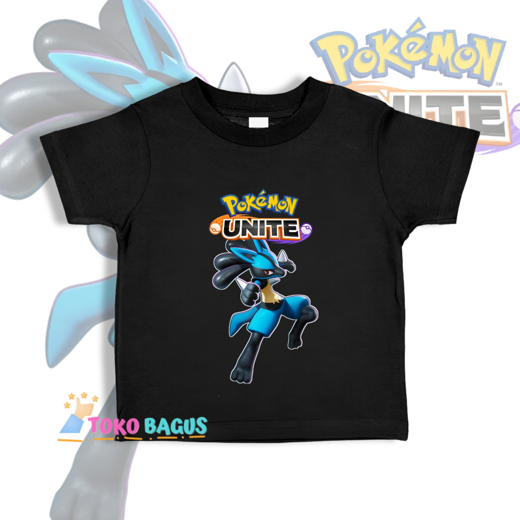 Kaos Anak Pokemon Lucario Pokemon Unite