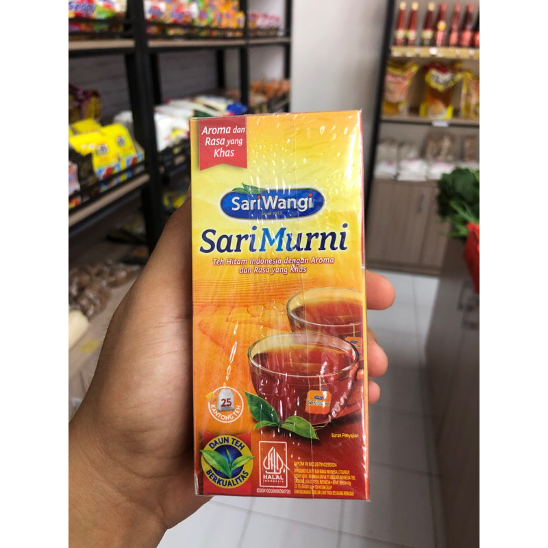 

Teh sariwangi sarimurni (25 kantong teh)