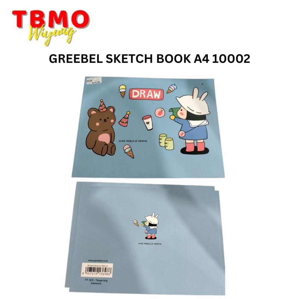 

TBMO GREEBEL SKETCH BOOK A4 10002 - SCS