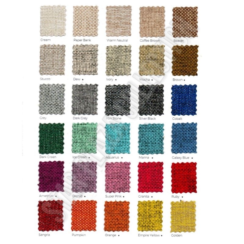 Bahan Kain Kanvas Premium Regency Fabric - Davano (Furniture, Sofa, Jok, Kursi, Partisi, Tas)